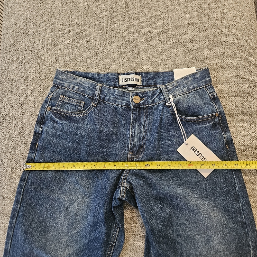 Disclosure‎ Low Rise Bootcut Jeans Size 7/28 NWT.        TC5 - Picture 8 of 9
